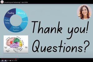 Visualizing and Verbalizing® workshop in Professional Training Institute